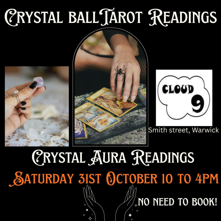 Halloween Tarot & Crystal Ball Readings