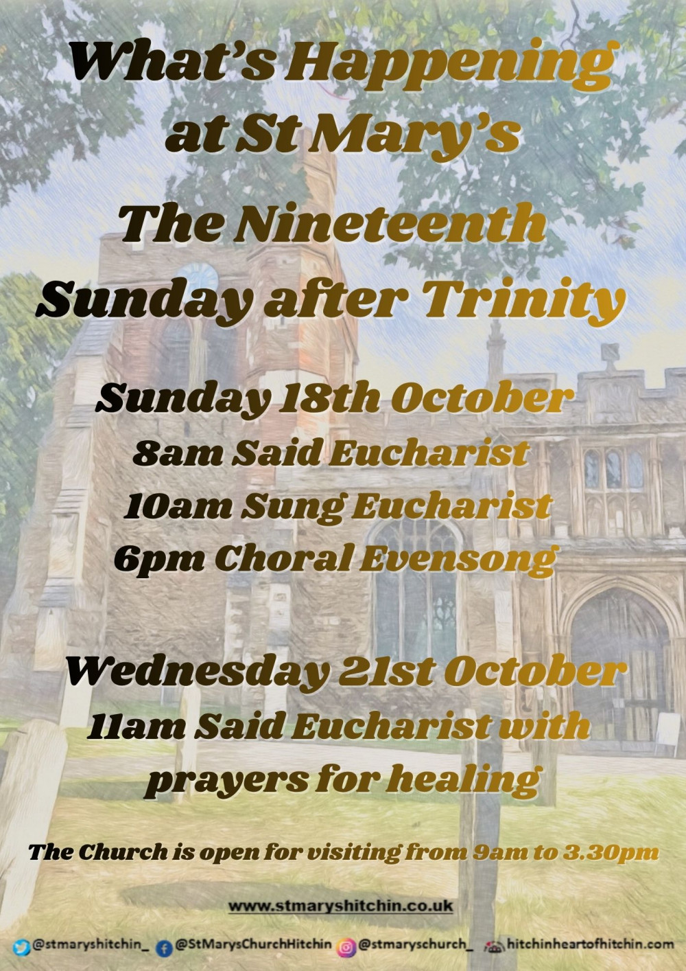 What's on at St Mary's