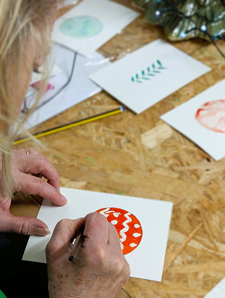Watercolour Christmas Cards Workshop