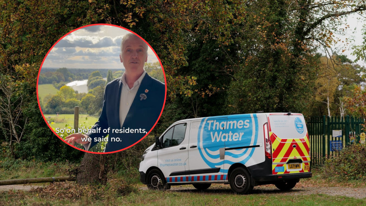Councillor Gareth Roberts said Thames Water is 'hell-bent' on 'destroying' the River Thames (credit: Richmond Council & Wikimedia Commons).