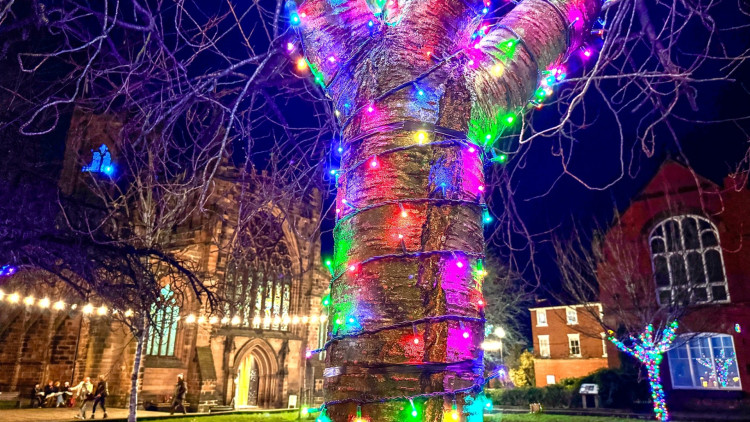 Nantwich’s Christmas lights switch-on will return on Friday 20 November (Photo: Jonathan White).