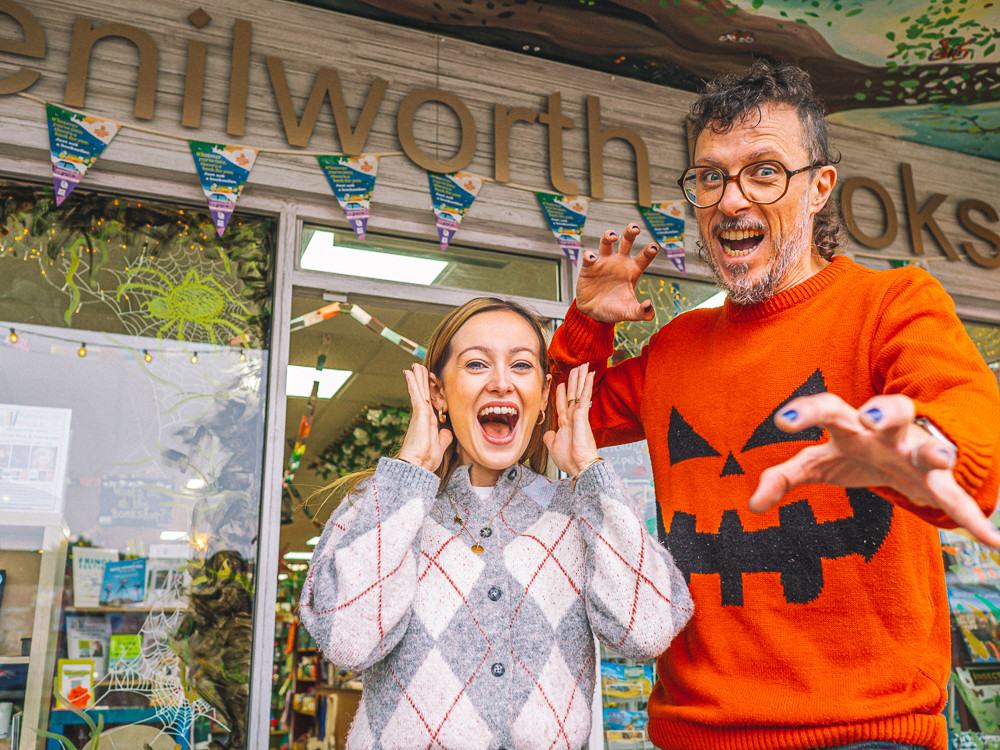 Local author Dave Musson is joining in with the Halloween fun at Kenilworth Books (image supplied