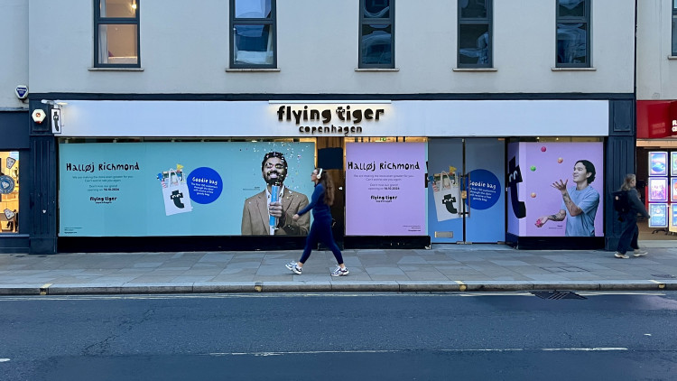 Flying Tiger Copenhagen in Richmond is giving the first 150 customers a free goody bag (credit: Nub News).
