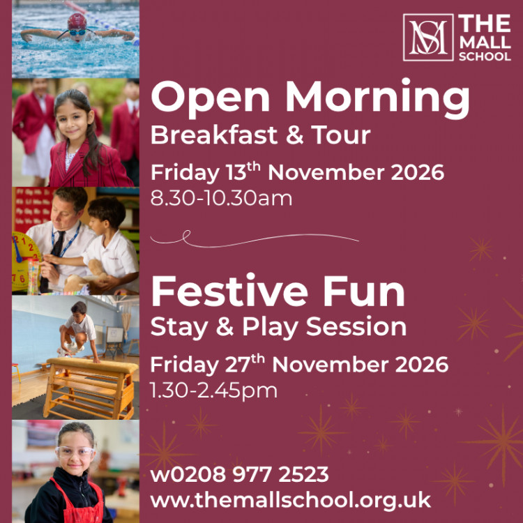 The Mall School Open Events