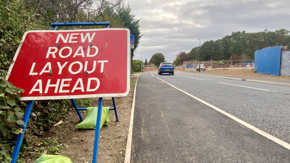 Cromwell Lane has reopened (image by Nub News)
