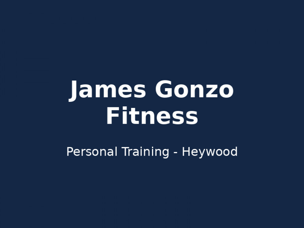 James Gonzo Fitness
