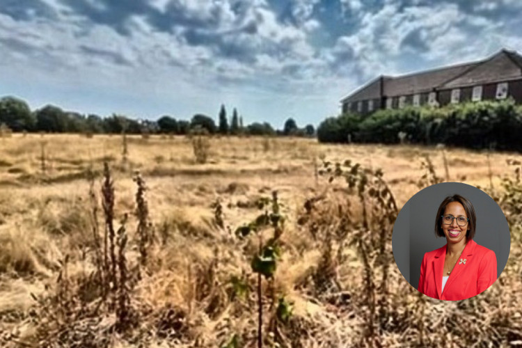 Despite the desperate need for pitch space in my constituency, Udney Park playing fields in Teddington have lain derelict for over a decade (Credit: Udney Park Community Fields Foundation/Liberal Democrats)