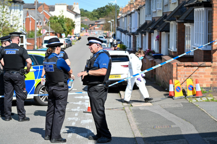 This is where crimes have been reported to Warwickshire Police (image via SWNS)