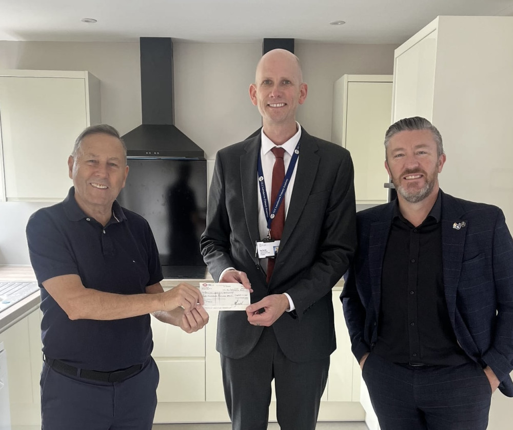 Chris Bushell,  Dan George and Ian Divers