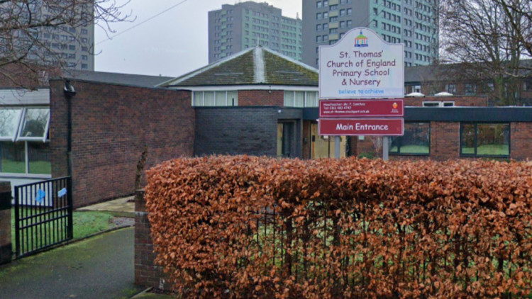 St Thomas’ Church of England Primary School on Marriott Street was slammed for leaving kids ‘ill-equipped’ for the next stage of their education (Image via SMBC)