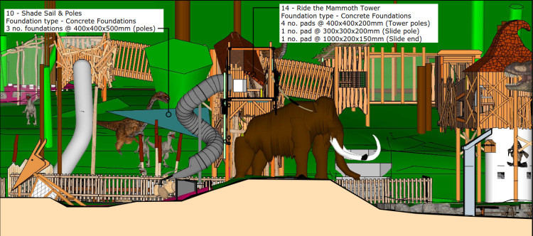 The attraction near Wells is seeking planning permission for new family play features and improvements to routes through the outdoor area. 