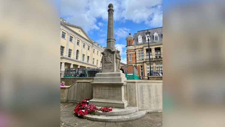 Richmond's War Memorial in front of Whittaker Avenue (credit: Nub News).