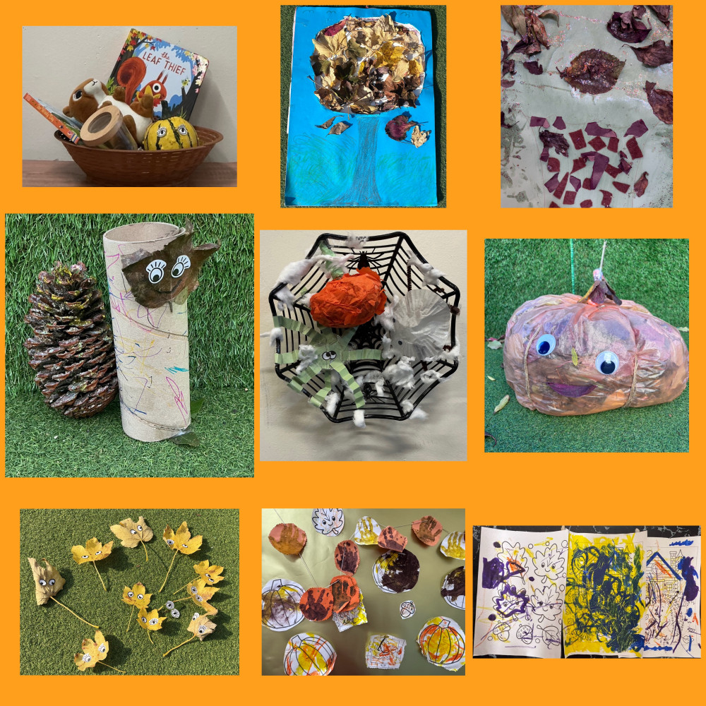 Autumn Artwork Collage 