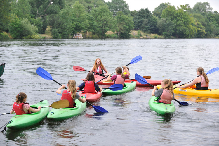 Kids can enjoy waterports on the Thames at The Lensbury in Teddington this Half Term (Image supplied)