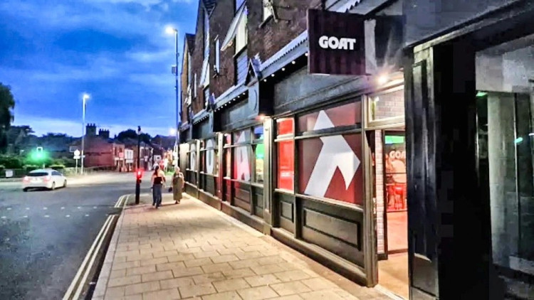 GOAT, High Street, has applied to change the rules governing when it needs to employ door security staff (Photo: Google).