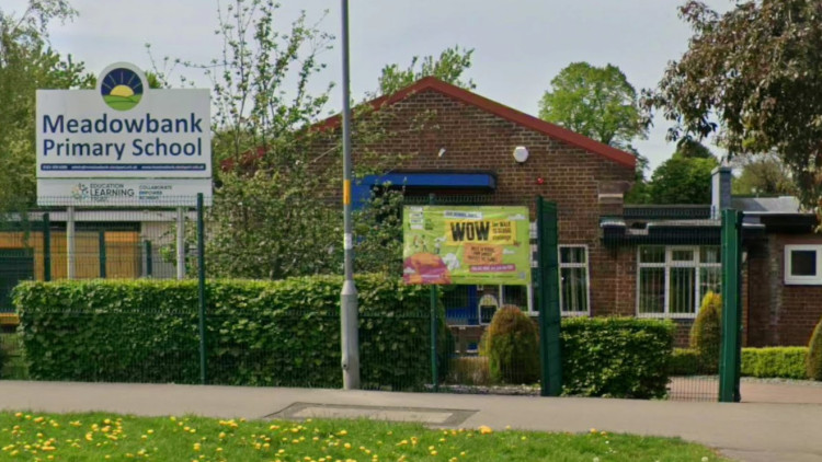 Meadowbank Primary School in Cheadle was deemed of 'expected' standard in all areas following a recent Ofsted inspection (Image - Google Maps)