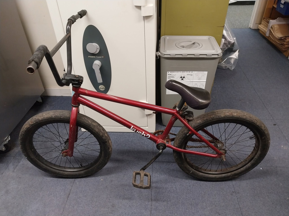 Police are working to identify the owner of this bike (Credit: Cheshire Police)