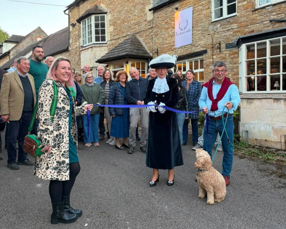 Official reopening of the King's Arms in Wing (Photo: supplied)