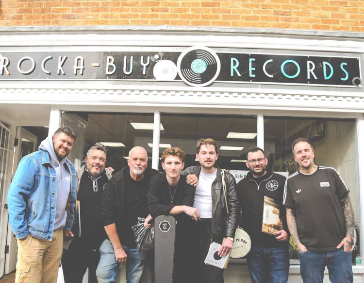 Rockabuy Records close their doors ready for their relocation (Photo: Rockabuy Records)
