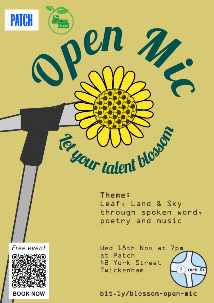 Open Mic Evening for Leaf, Land and Sky - Do Something Green