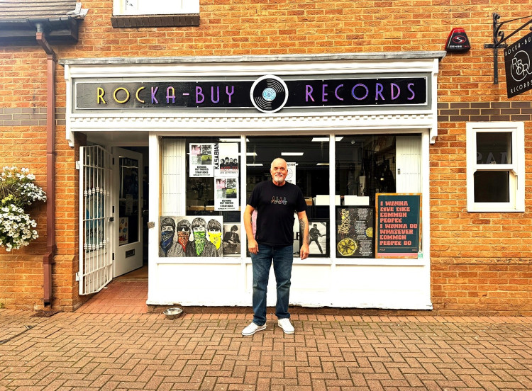 Rockabuy Records close their doors ready for their relocation (Photo: Tomas Casey)