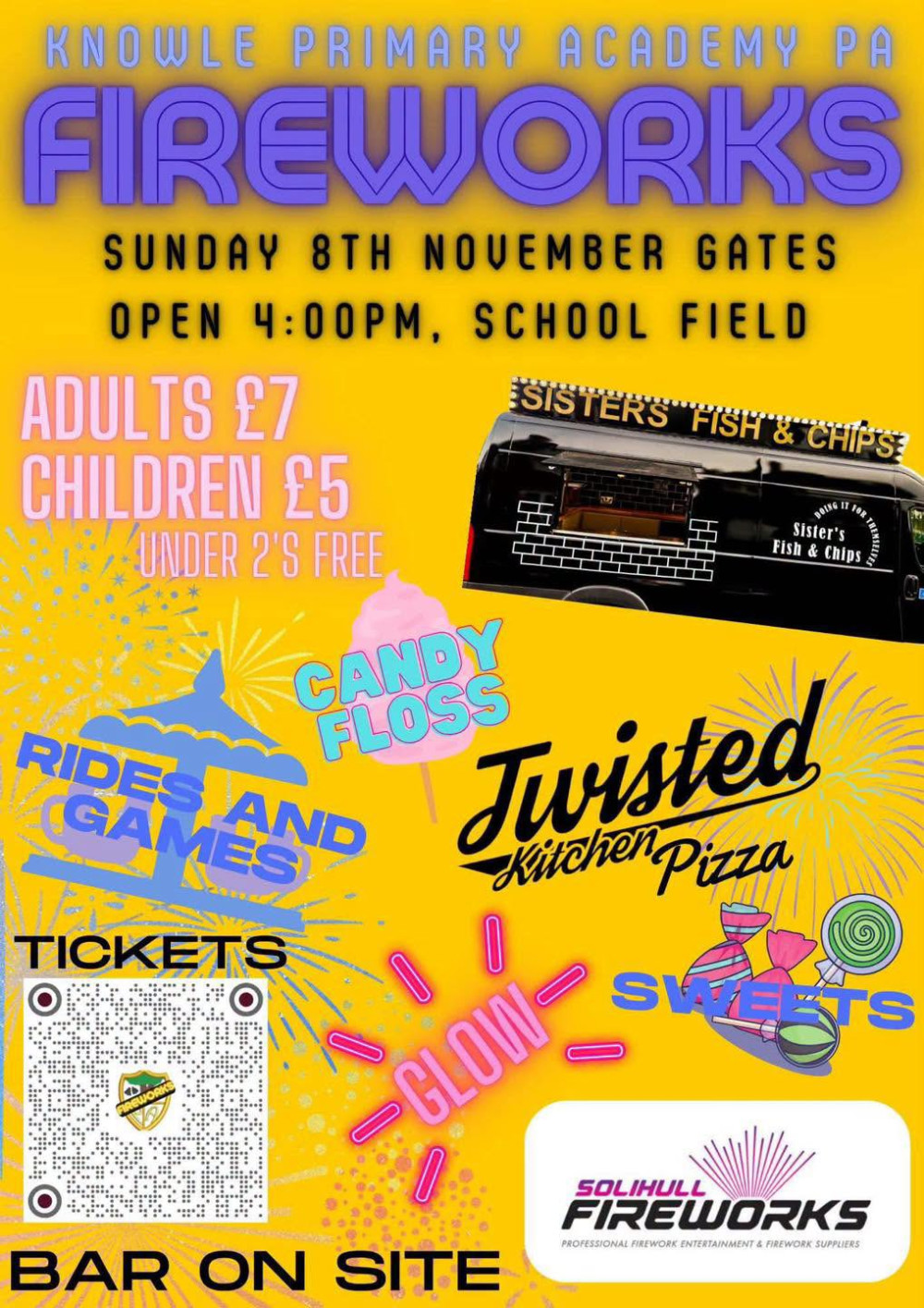 Knowle Primary Academy PA Fireworks 
