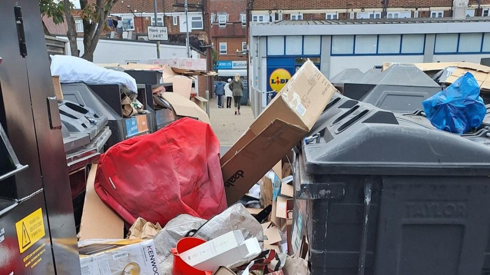 Big or small fly-tips can incur hefty fines said the Council (credit: Richmond Council).