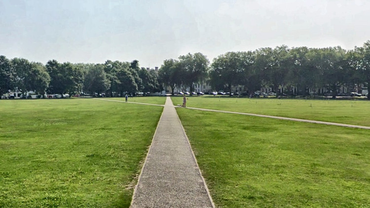 Marzamemi Festival would be held on Richmond Green from June 25 to 27 next year under the plans (Image via Google Maps)