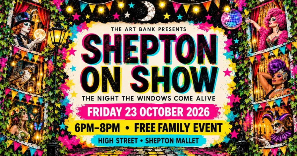 Shepton on Show will turn town-centre shop windows into miniature stages on Friday, 23 October, for a free evening of music, art and performance.