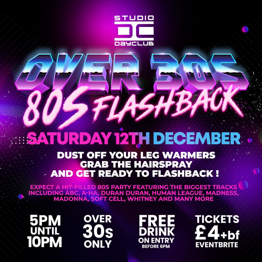 over 30s 80s Flashback