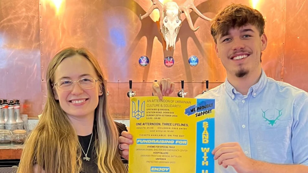 Stand With Ukraine: An Afternoon of Ukrainian Culture and Solidarity will take place upstairs at Skogen on Station Road (Image supplied)