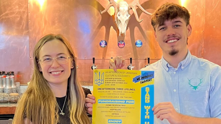 Stand With Ukraine: An Afternoon of Ukrainian Culture and Solidarity will take place upstairs at Skogen on Station Road (Image supplied)