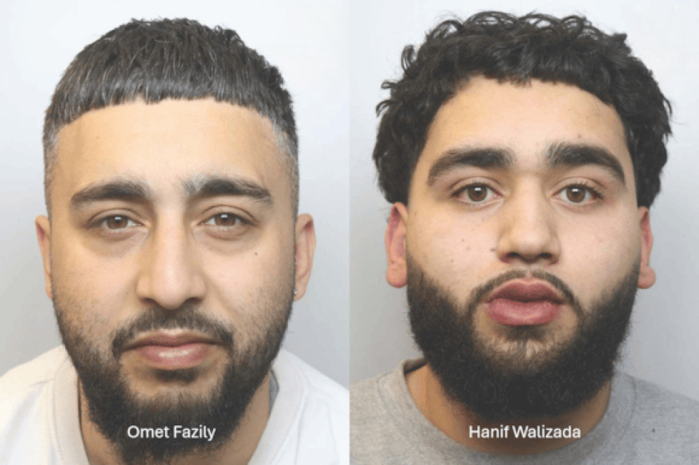 Omet Fazily and Hanif Walizada have been sentenced following a Crewe Proactive CID operation (Photo: Cheshire Police).