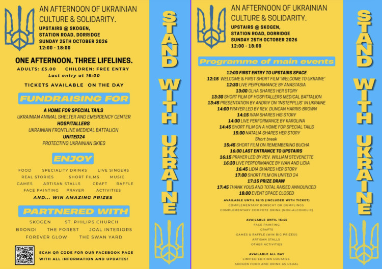 Stand With Ukraine: An Afternoon of Ukrainian Culture and Solidarity