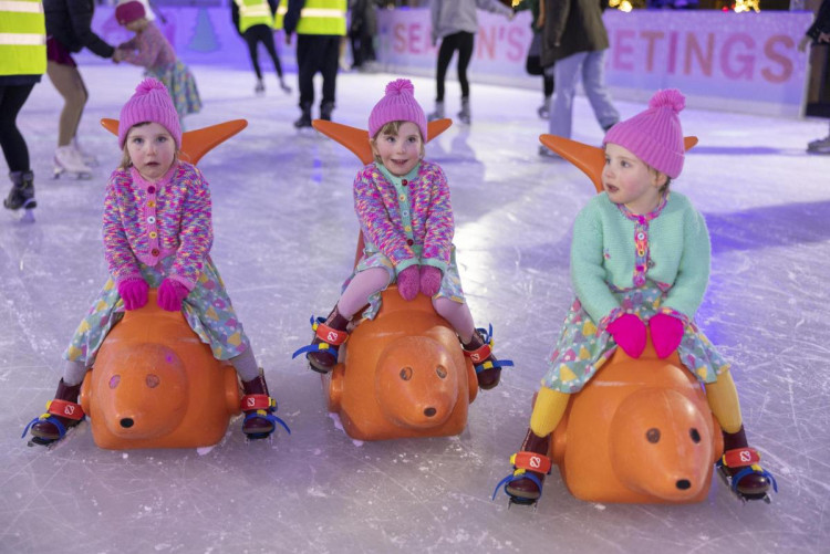 Skaters are being asked to dress as snowmen for a free event at Clarks Village on Thursday, 12 November.