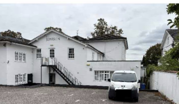 The Jephson Hotel on Warwick New Road in Leamington could see a two-story rear extension with 22 new bedrooms (image via planning application)