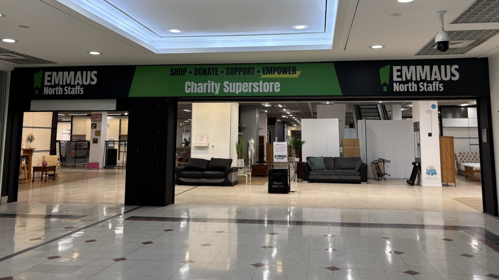 The new shop on the main floor of The Potteries Shopping Centre has opened (image via Nub News)