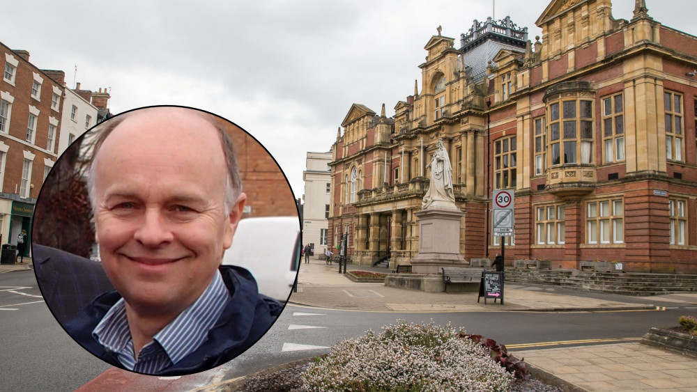 Cllr Ian Davison is the leader of the local Green Party and of Warwick District Council (image via SWNS /WDC)