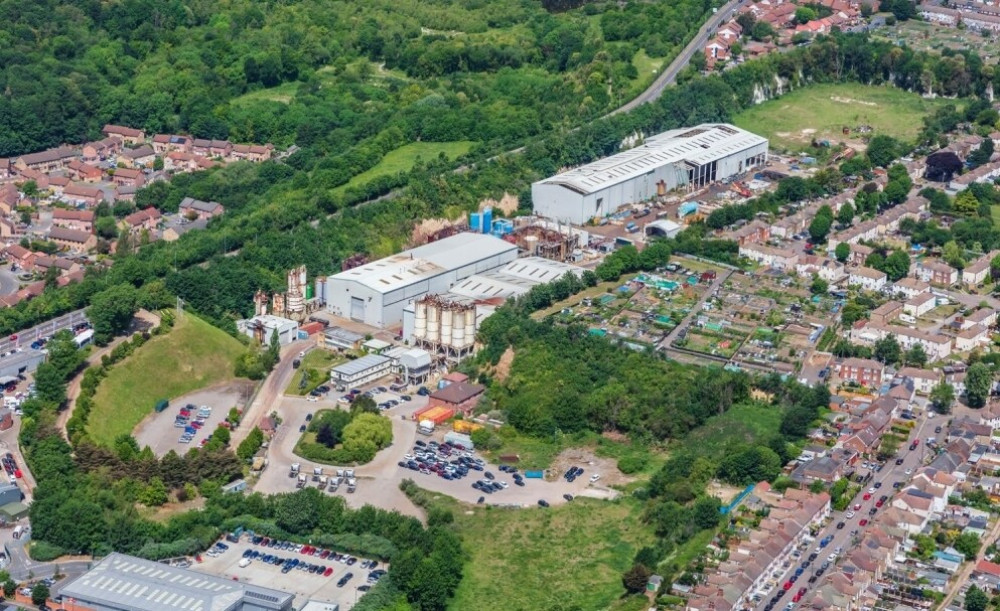 The Titan Works site