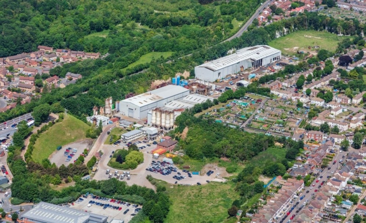 The Titan Works site