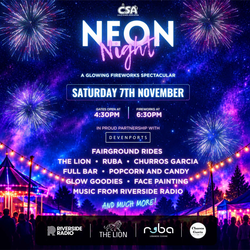 Neon Night - Collis Fireworks Spectacular