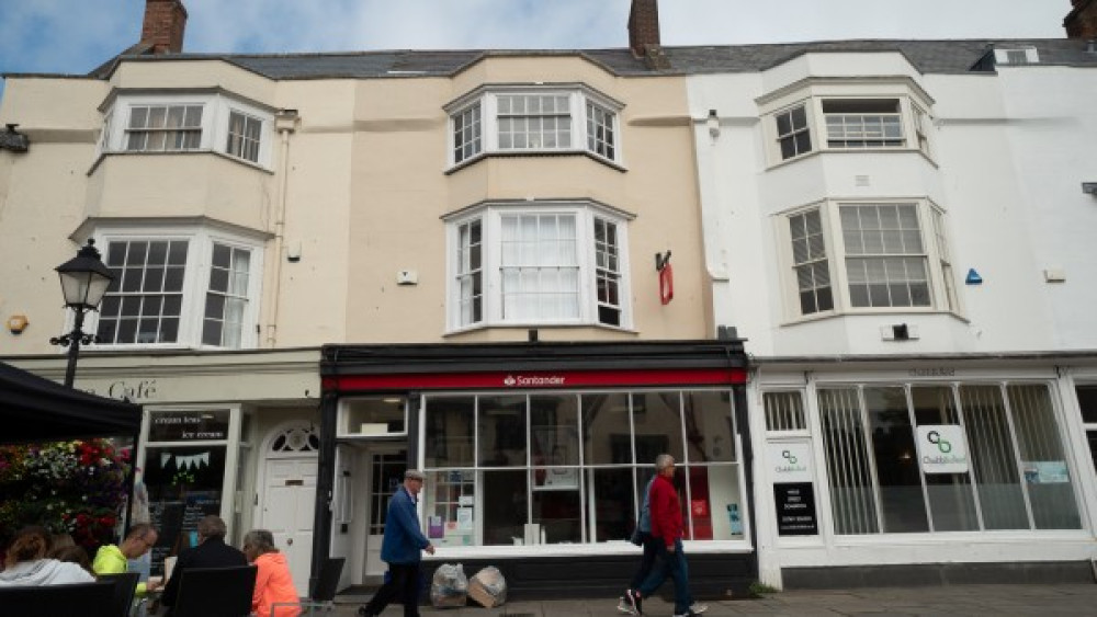 Santander Bank in Wells (file photo) 