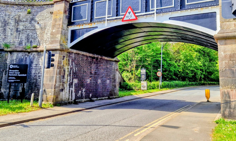 Chester Road, Nantwich, will close across four days from 26 January to 29 January (Photo: Ryan Parker).