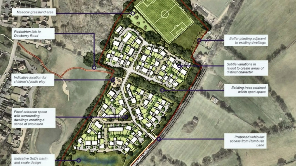 Rainier Developments Limited was granted permission for the scheme on land west of Rumbush Lane in September 2026 (Image via planning application)