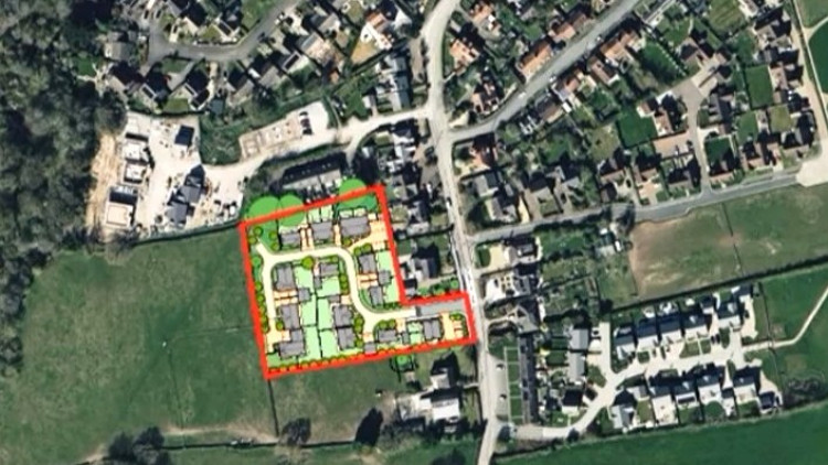 Plans for 18 homes in the open countryside at Bunbury have been given the go-ahead (Photo: CEC Planning).
