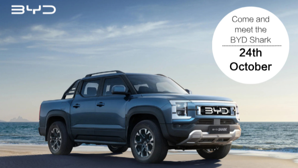 BYD SHARK set to make a splash at BYD Stoke this October (image via Swansway)