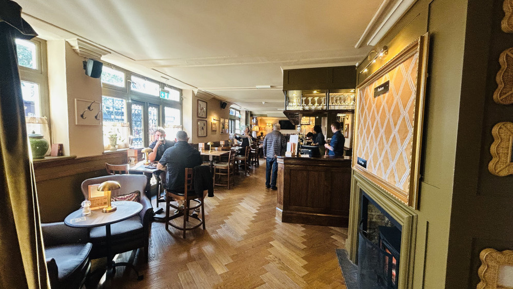 zThe King’s Head has new furniture, furnishings and lighting (Credit: Tilly O’Brien)