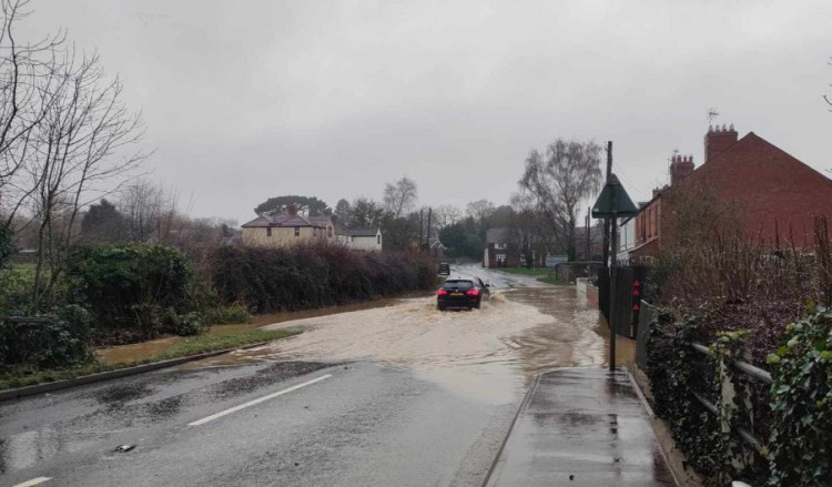 A yellow weather warning has been raised for Oakham ahead of Storm Austen this weekend (Photo: Nub News)