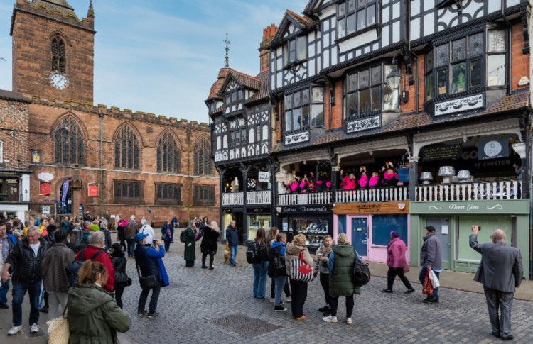 Visitors can explore the only surviving continuous first-floor medieval galleries in Britain (Image: stuartrobinson.photography)