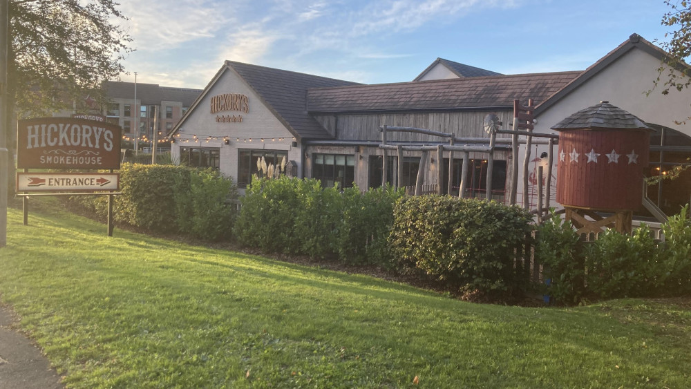 The play area at Hickory's Smokehouse In Stafford (image via Kerry Ashdown)